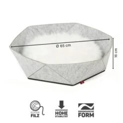 Canadian Cat Company Filz-Katzenkorb Zoey Hellgrau -Catit Verkaufsgeschäft 01ec841dcfe669571cc011fbbd3213419a0a2949 1360974 de DE a887002226ce079a5fed917903c81c81e00ca7e6iewtNo