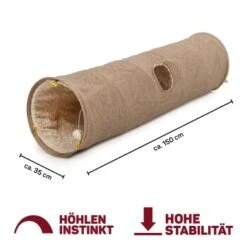 Canadian Cat Company Katzentunnel XXL Mit Kuschelfell Beige -Catit Verkaufsgeschäft 1bfe10c9a8ffe48be72f23f669a00ba28e57f518 1394215 de DE e2c77ac41c770f9e3554c549cf1a4af7c6ffd59dl9MO1S