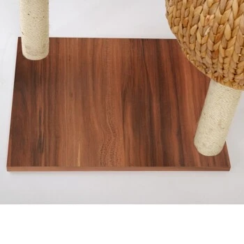 Silvio Design Katzenbaum Cosy Sky Walnuss 6 Silvio Design Katzenbaum Cosy Sky Walnuss – Bild 4