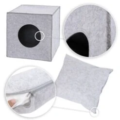 Lionto Katzenhöhle Aus Filz + Kissen - Regalhöhle Hellgrau -Catit Verkaufsgeschäft 6e0643927846824ceee275749bce7b9d4904b95b 1657087 de DE dfa15b7ed9535d6d02496ce8bc5da43f80e81d13GWlv0l