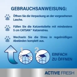 CATSAN Active Fresh Klumpstreu 8 L -Catit Verkaufsgeschäft 76f4d4c832f1bb548aee3a571afb8b9a505bce8e 1276805 5