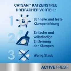 CATSAN Active Fresh Klumpstreu 8 L -Catit Verkaufsgeschäft a73368db549fd9b09b626975c4baa97d4ec4c8b3 1276805 3