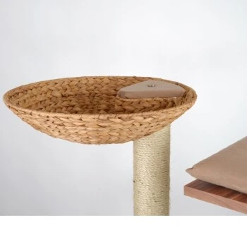 Silvio Design Katzenbaum Cosy Sky Walnuss 4 Silvio Design Katzenbaum Cosy Sky Walnuss – Bild 2