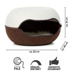 Canadian Cat Company Filz Katzennest 2.0 Weiß -Catit Verkaufsgeschäft a92e79a6565c50f37bc435bd198c7f82e59b1d32 1412670 de DE 5965926908f899951e9568f9c66ae452daa472ddkNrUrB