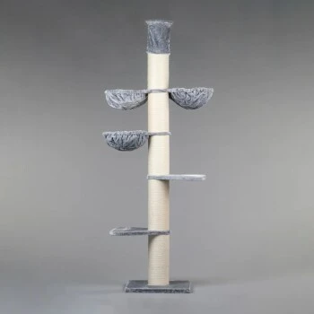 RHR Quality Kratzbaum Maine Coon Tower Plus Creme/ Beige/ Grau 4 RHR Quality Kratzbaum Maine Coon Tower Plus Creme/ Beige/ Grau – Bild 2