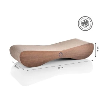 Canadian Cat Company Kratzbrett Satellite 2.0 Braun 7 Canadian Cat Company Kratzbrett Satellite 2.0 Braun – Bild 5