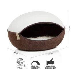 Canadian Cat Company Filz Katzennest Braun/ Beige -Catit Verkaufsgeschäft fe2766f056028accdf66c3f1f8540c75384dfe64 1286721 de DE 9c042737d0a2e2c8bf6b4f678323c492699a15b7UiAzUT